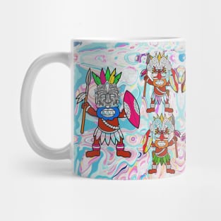 Dance of African Warriors V1 Mug